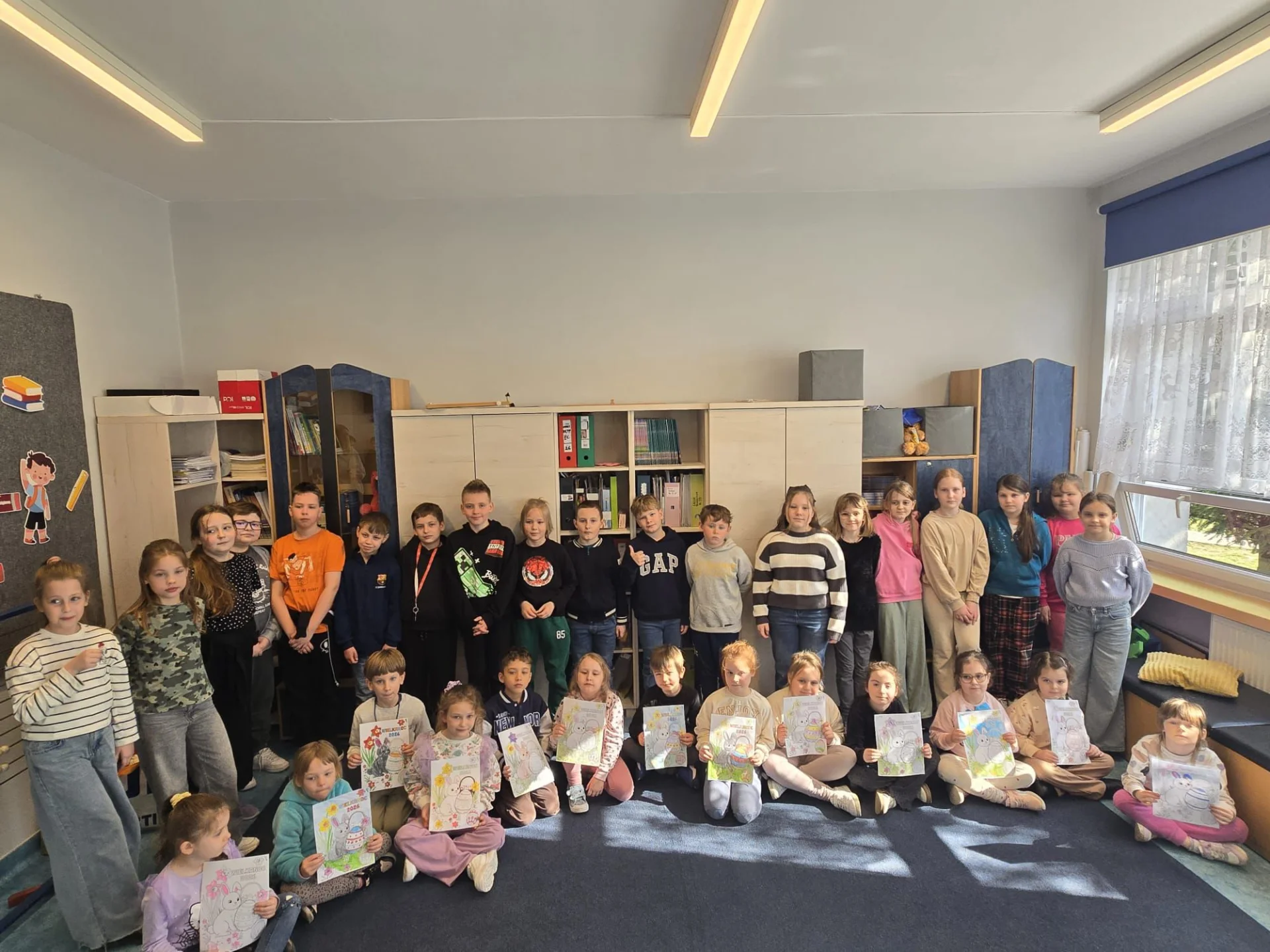 W naszej szkole przedszkolaki z Anglojęzyczne Niepubliczne Przedszkole "Guguś" i Niepubliczne Przedszkole "Pluszak" Iława